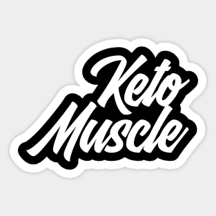 keto muscle Sticker